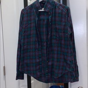 Hollister plaid flannel